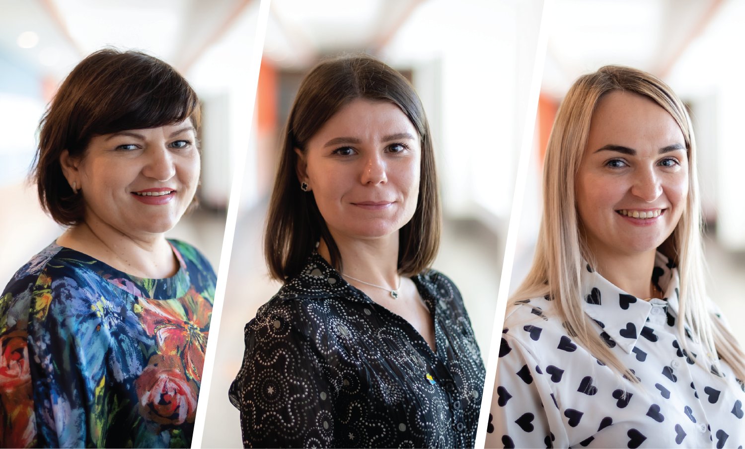 Ukraina õpetajad Nataliia, Iryna ja Tetiana / Gert Lutter Ukraina õpetajad Nataliia, Iryna ja Tetiana / Gert Lutter