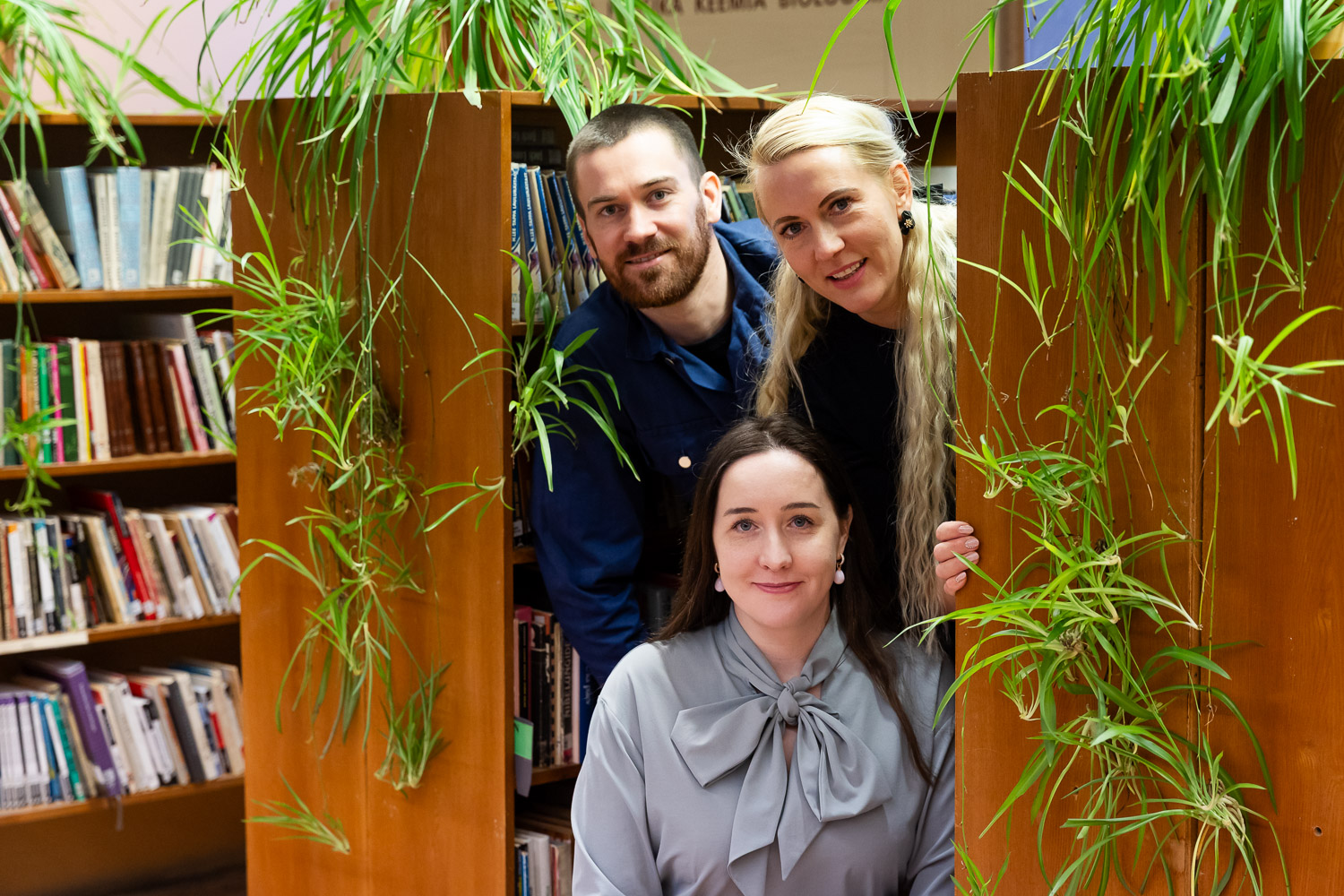 Pildil säravad Siim, Kaisa ja Kristi! / Gert Lutter