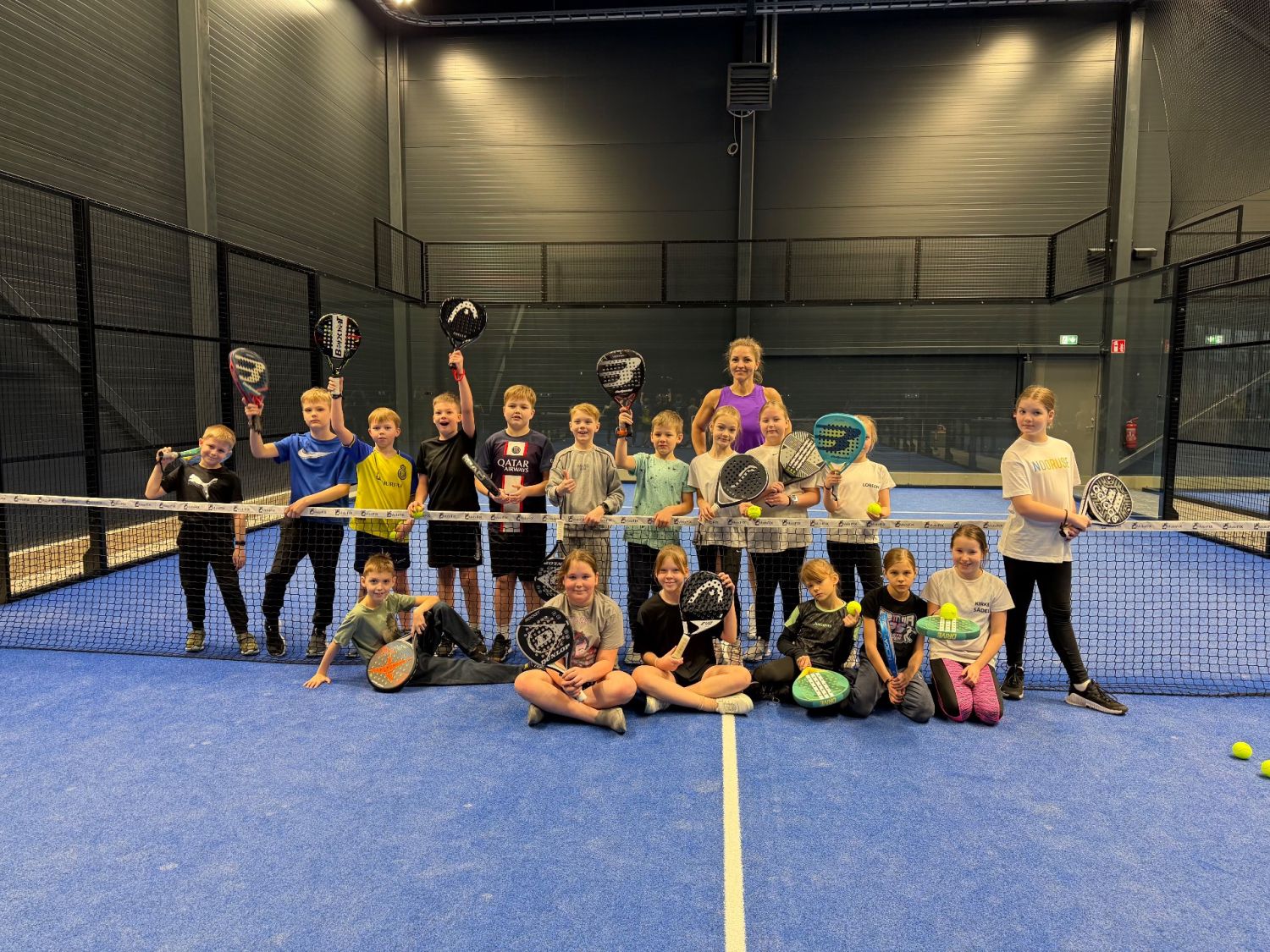 3.c klass padelihallis / Inna Vann