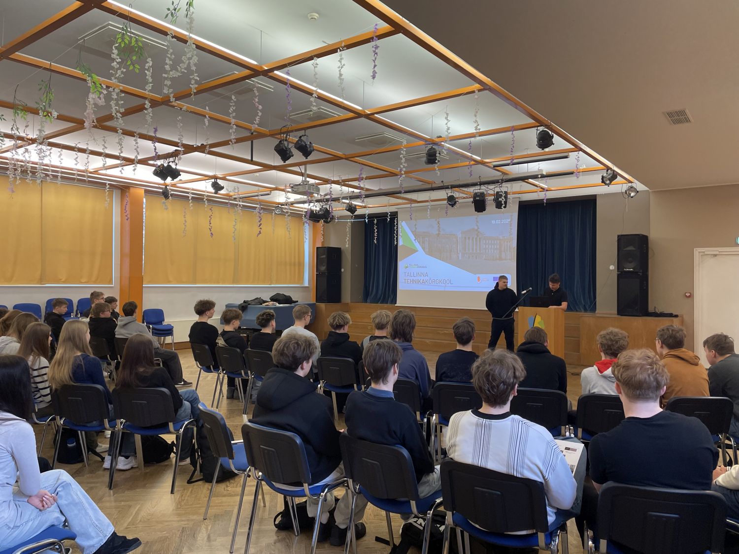 Kris Kristopher Burk ja Timo Ader rääkisid inseneeriast ja ülikoolielust / Aire Siinvert