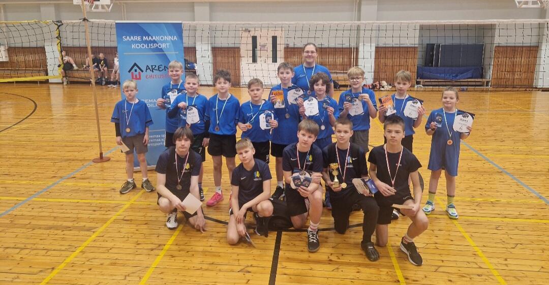 Miniliiga maakonna kuldmedal Saaremaal 5. veebruaril / Kristel Paju