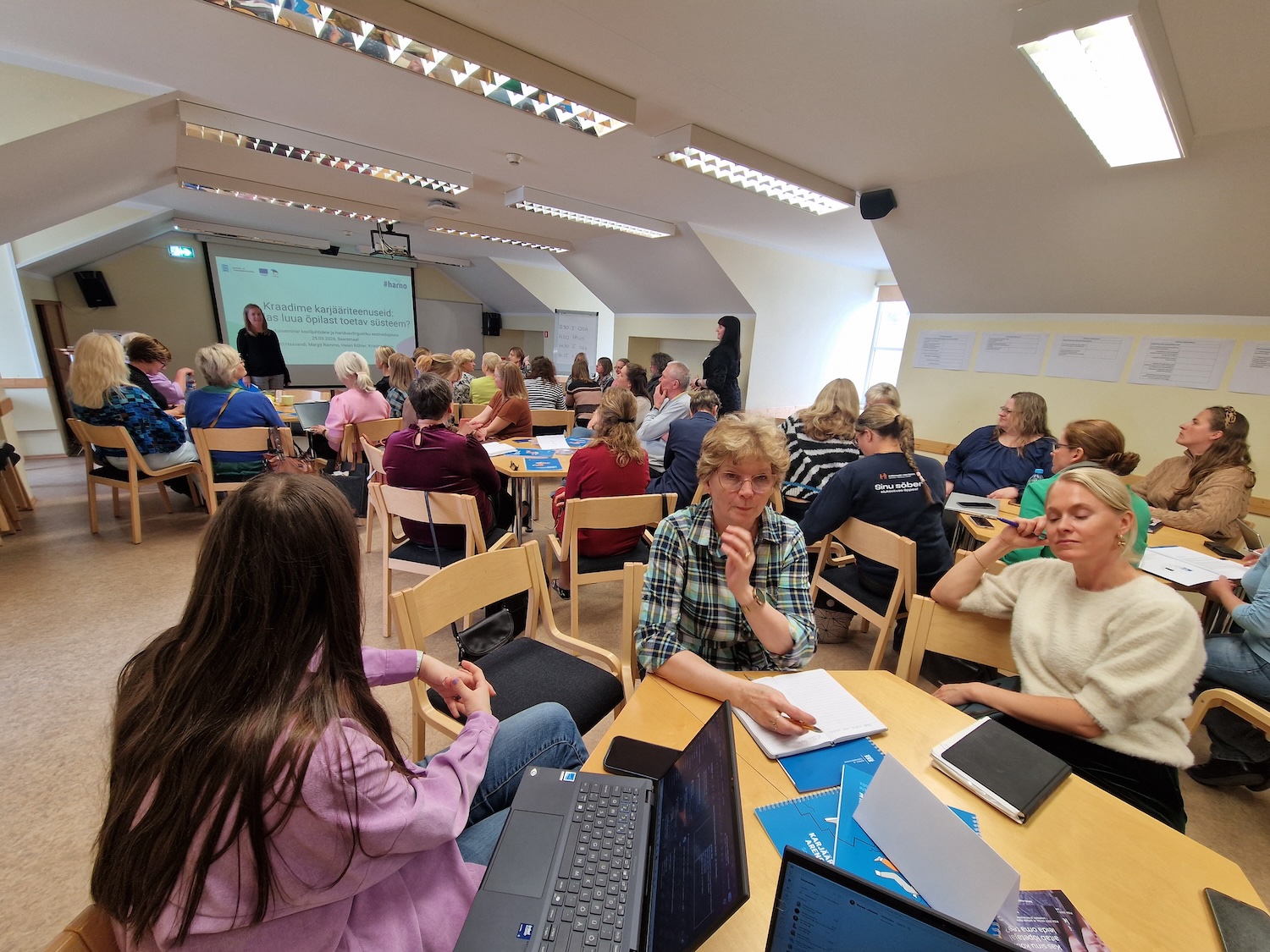 Karjäär+ seminar Nooruse koolis / Margit Rammo Karjäär+ seminar Nooruse koolis / Margit Rammo