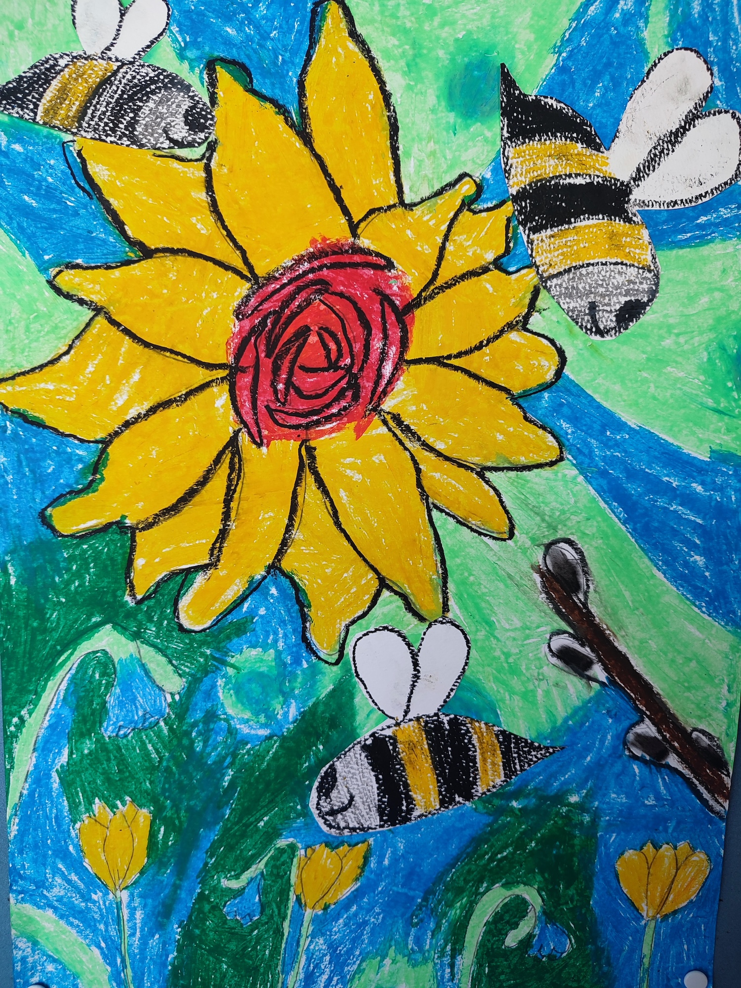 Mesilased lilleõitel / 2.a klass