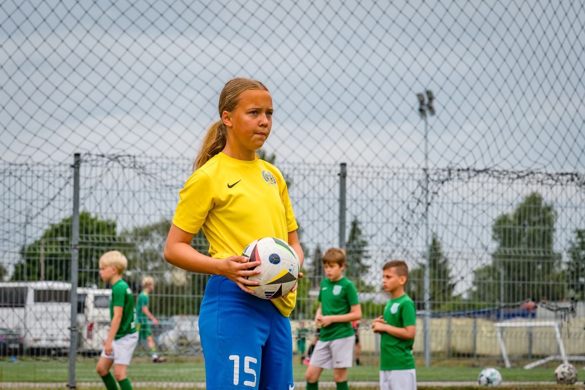 Emma on Nooruse kooli seitsmenda klassi õpilane, kes on aktiivne nii koolis kui väljaspool kooli / Allan Mehik