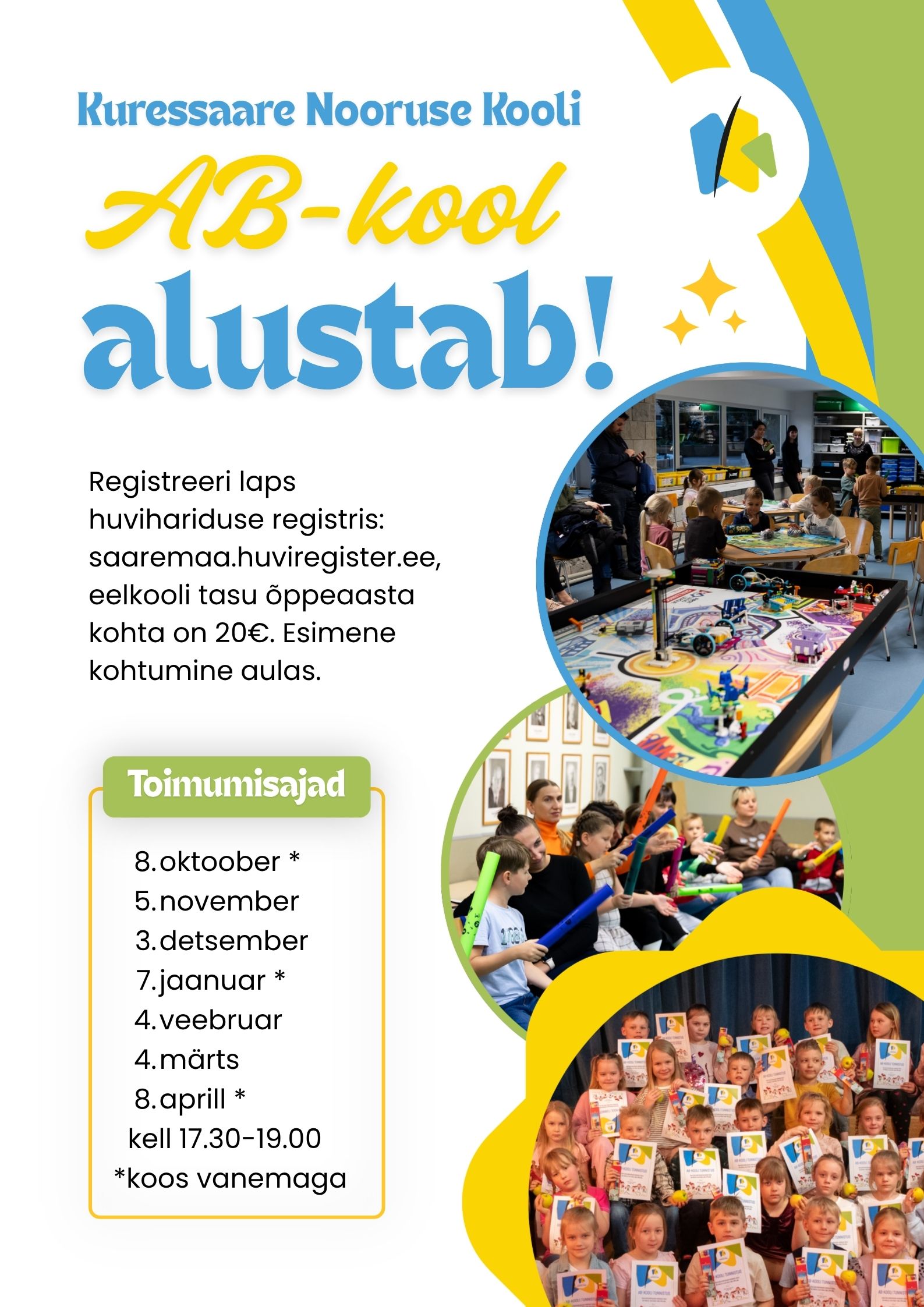 AB-kool alustab! / Madli-Maria Naulainen AB-kool alustab! / Madli-Maria Naulainen