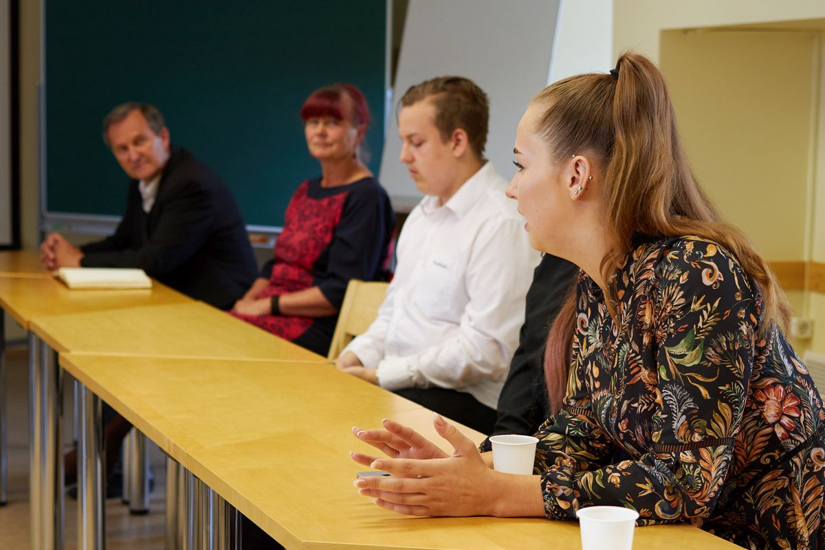 Chrisanne Prei on üks õpilastest, kes sõidab noortelaagrisse Shanghais / Gert Lutter