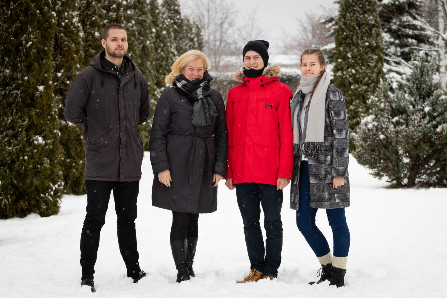 Richard, Marit, Sten ja Gerly / Gert Lutter