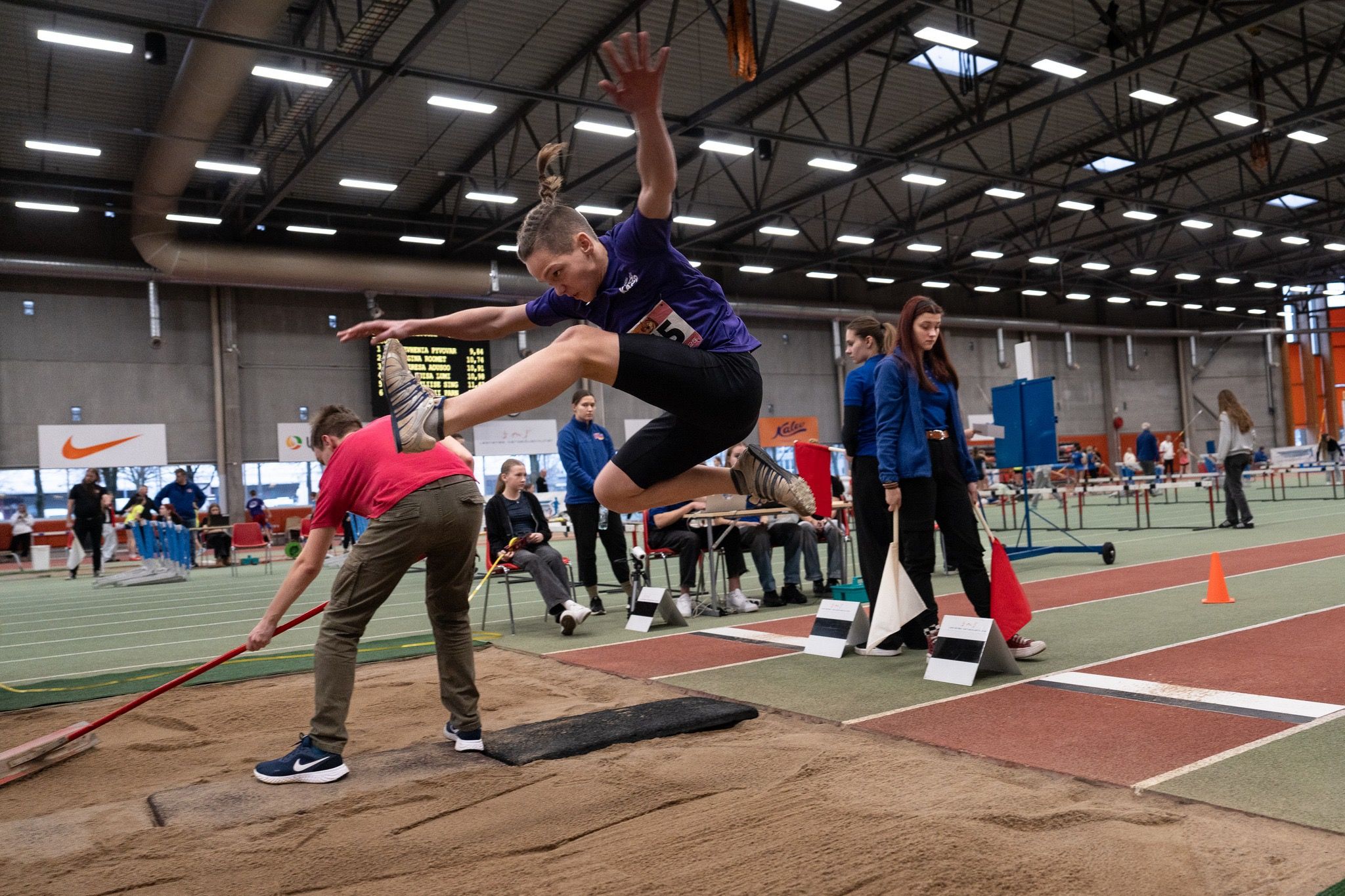 Hüpet sooritamas Johann Viktor Vits / Eesti Kergejõustikuliit