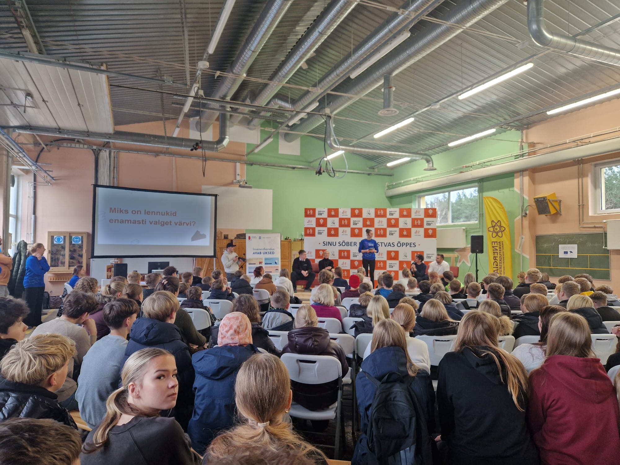 Sailtunities projekt tõi õpetajad ja noored inseneeria lainele / Madli-Maria Naulainen Sailtunities projekt tõi õpetajad ja noored inseneeria lainele / Madli-Maria Naulainen