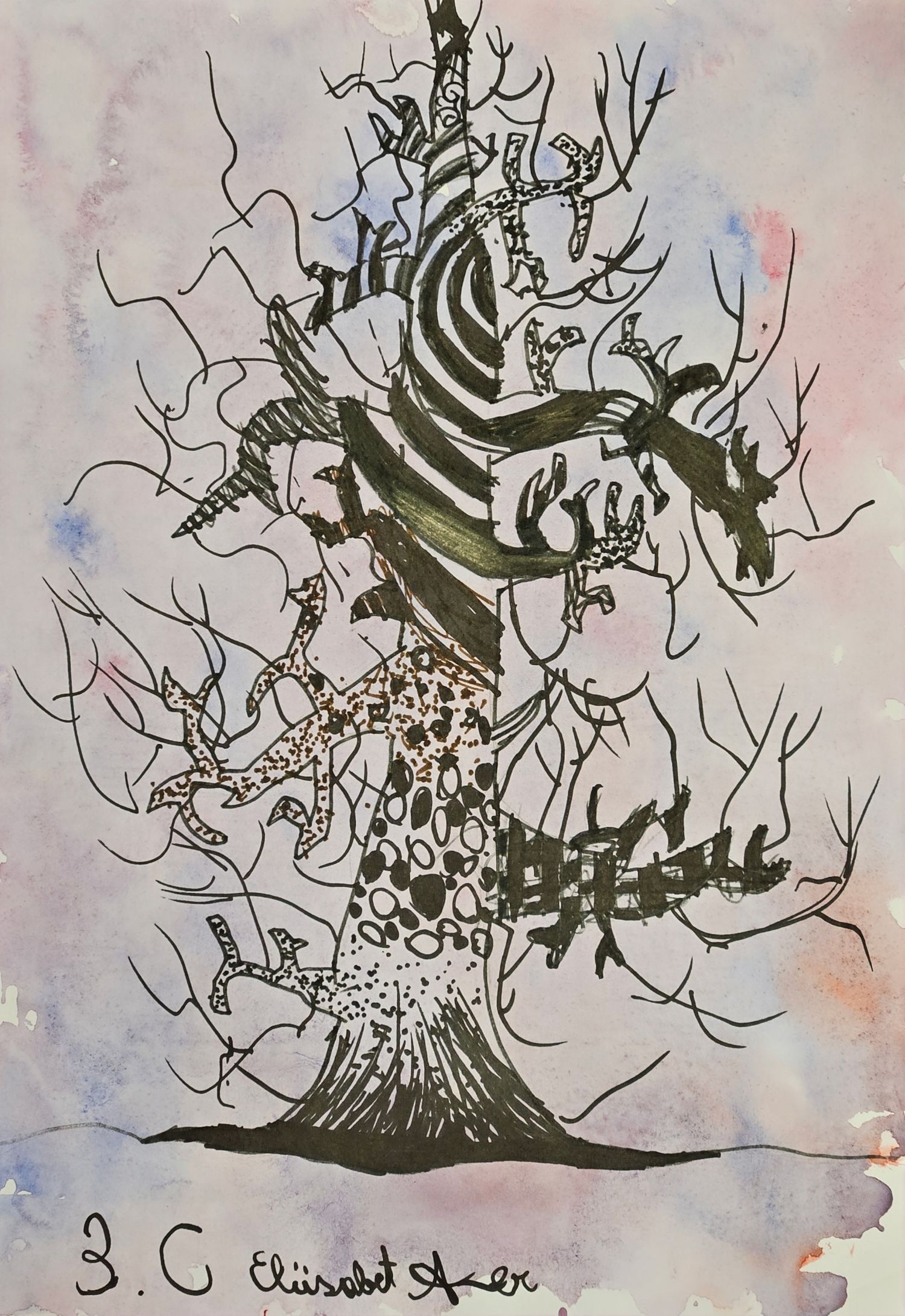 Raagus puu / Eliisabet Aer