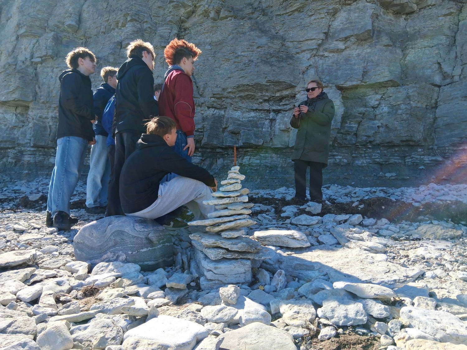 Õppekäik Saaremaa pankrannikutele / Eve Tuisk