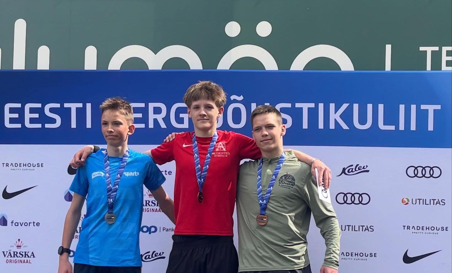 Johann Viktor Vits 3. koht / Eesti Kergejõustikuliit Johann Viktor Vits 3. koht / Eesti Kergejõustikuliit